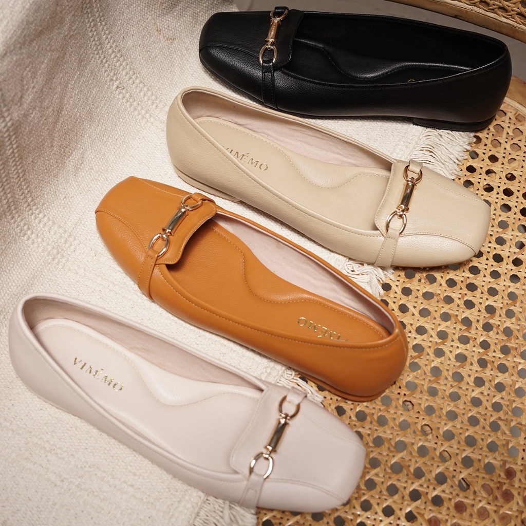 Vimemo Jeslyn -  Sepatu Flatshoes Kerja Kuliah Sepatu Daily