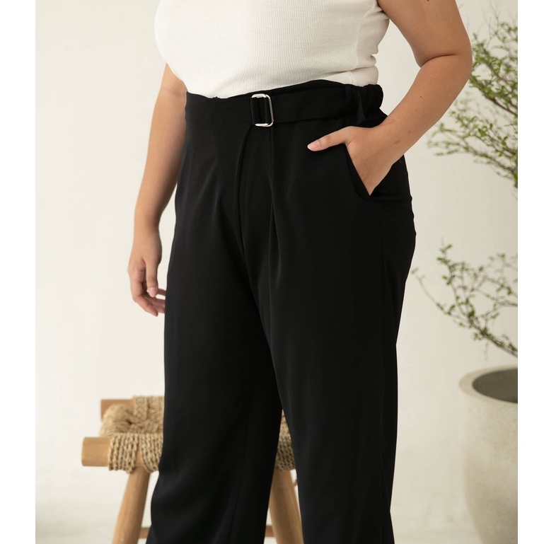 [Ms Daisy x Jourimanzky] Chic belted pants / Celana Panjang Wanita / Kulot / Culotte