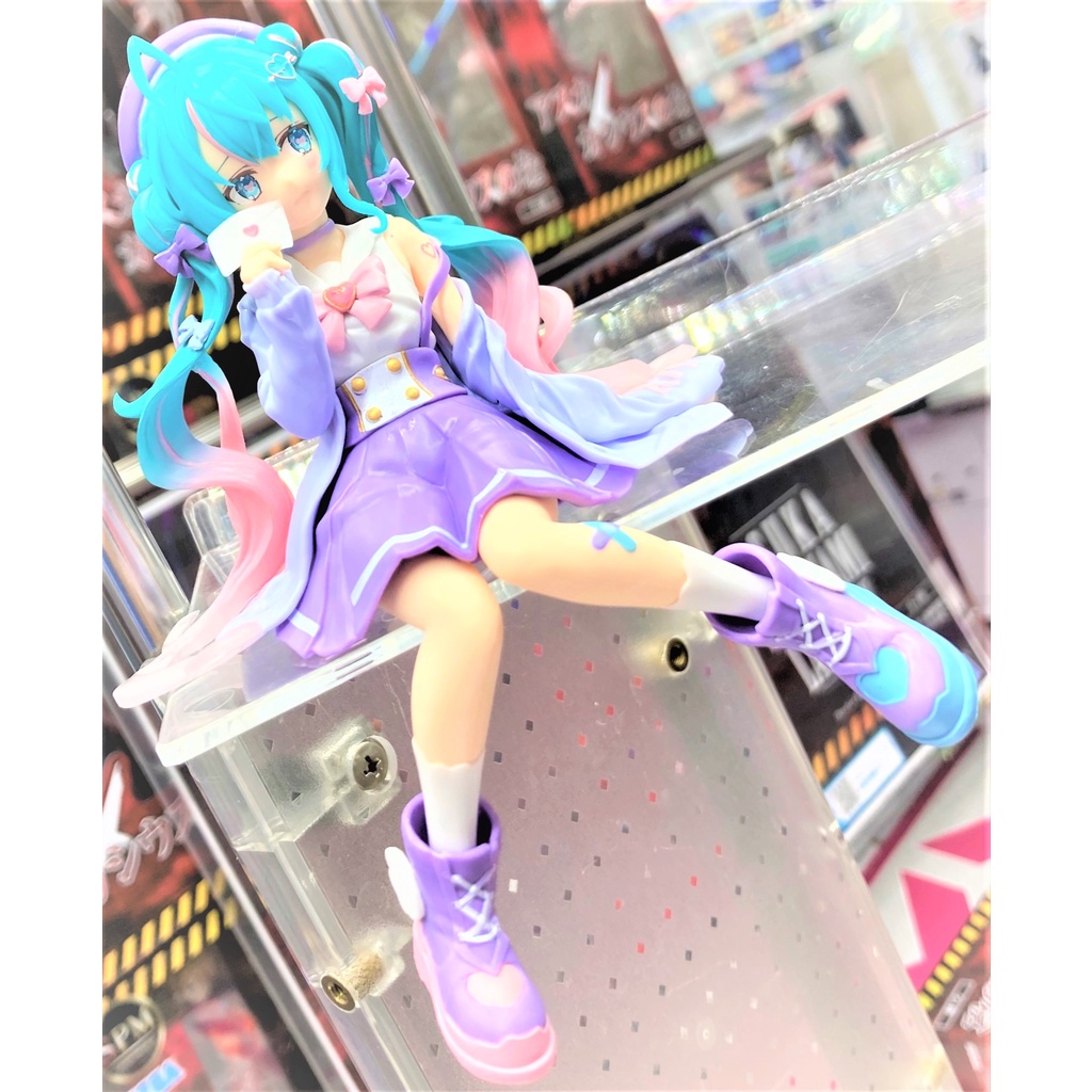 Noodle Stopper Figure Hatsune Miku - Love Sailor Purple Ver. 13cm