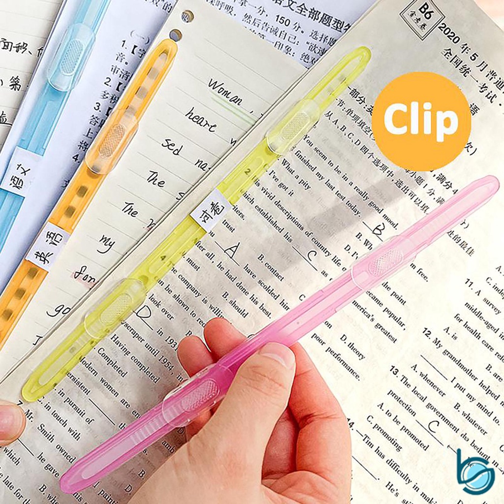 

Klip Binder Loose Leaf Bahan Plastik Untuk Perlengkapan Sekolah - Best Stationary
