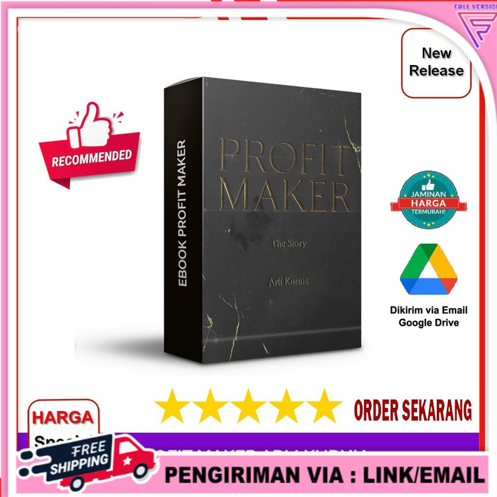

TERMURAH!! Profitmaker Profit maker Arlikurnia - Cara Bikin Usaha/Bisnis Tanpa Ide Tanpa Moda