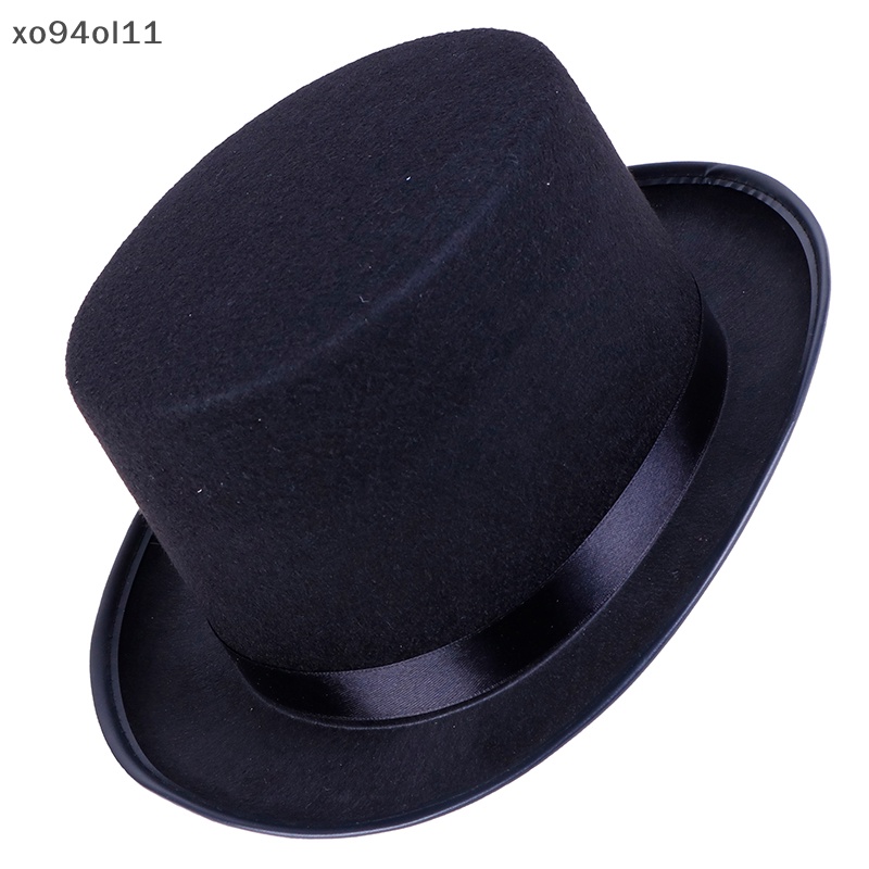 Xo Black Top Topi Pesulap Kostum Tuxedo Mat Hatter Pernikahan Pesta Natal Formal OL