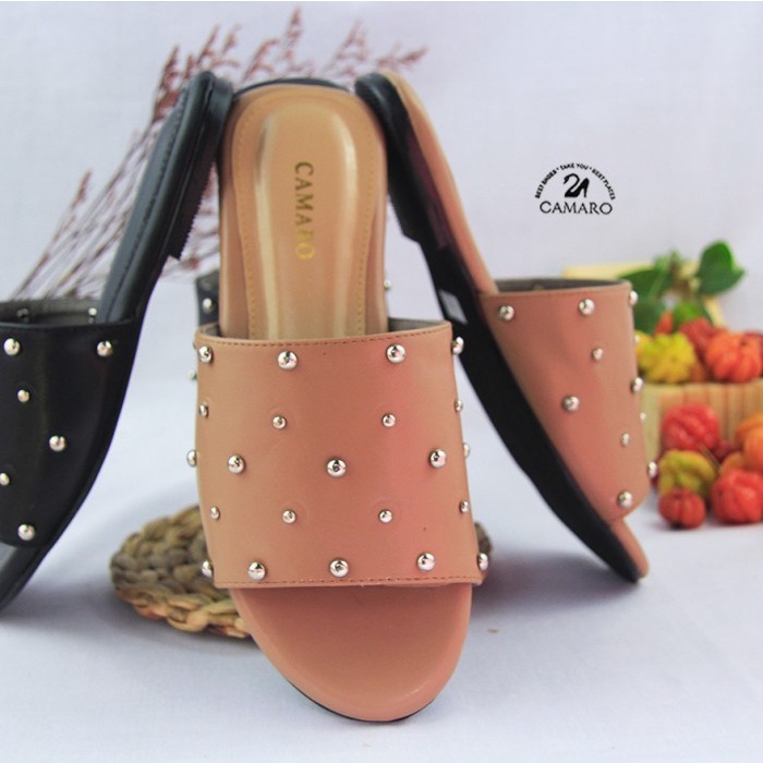 SANDAL PESTA WANITA TERBARU - SANDAL KONDANGAN IBU IBU KEKINIAN BRANDED