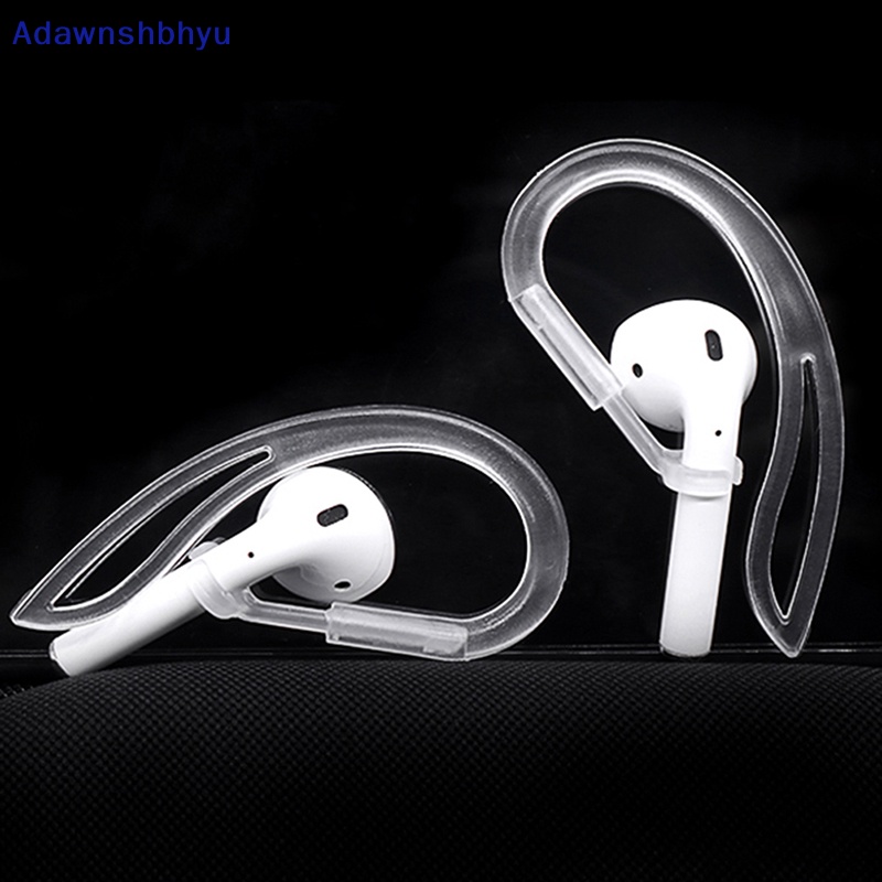 Adhyu 1pasang Wireless Bluetooth Earphone Earpods Ear Hooks Holder Earphone Kecil Dan Ringan Anti Jatuh Anti-slip Hook Headphone Aksesoris Untuk Air Pods ID