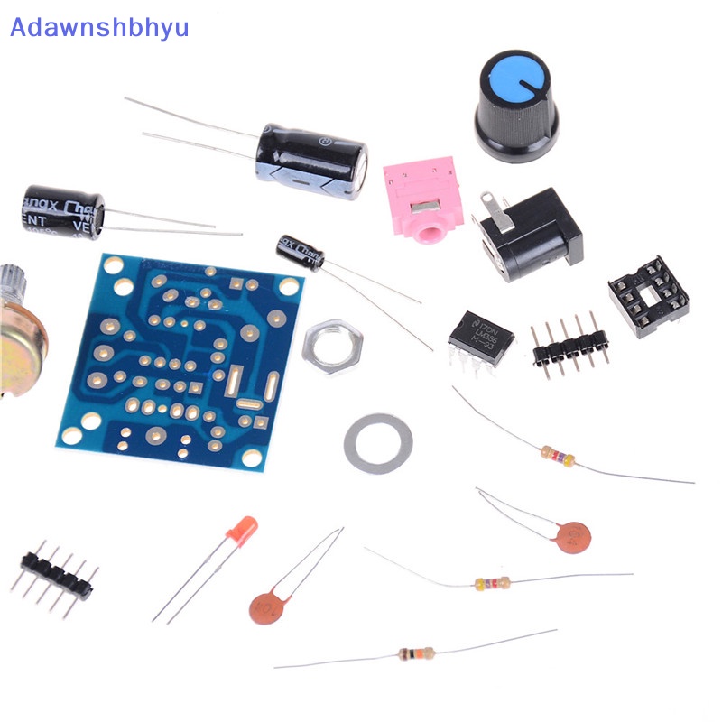 Adhyu 1Set LM386 Papan Amplifier Super MINI 3V-12V DIY Kit M57 0 0 0 0 0id