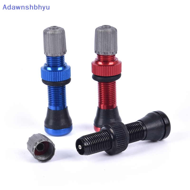 Adhyu Sepeda Schrader Tubeless Valve Bike Rim Wheel Tubeless Tire Valve Ban ID