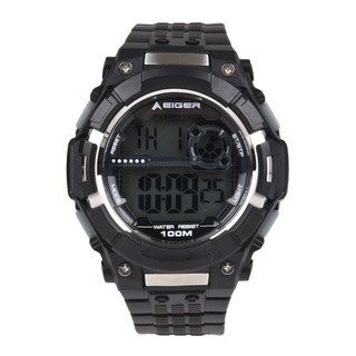 EIGER ORIGINAL DIGI YP11524-01 WATCH JAM TANGAN DIGITAL XTRA STRAP BAT