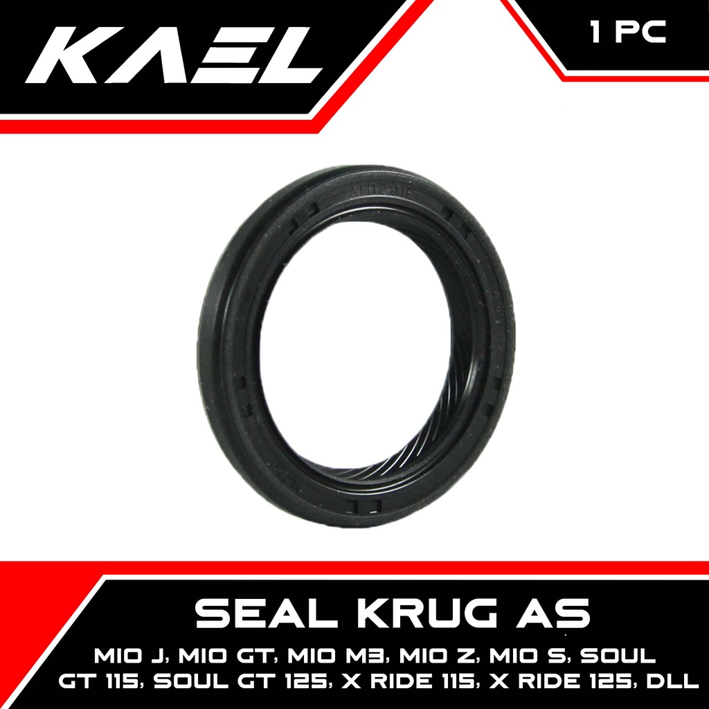 Seal Krug As Yamaha X-Ride &amp; Xeon 125 RC &amp; Fino FI Premium Grande &amp; Mio J GT M3 Z S &amp; Soul GT 125 115 Sil Kruk Krek Ker 24x35x5