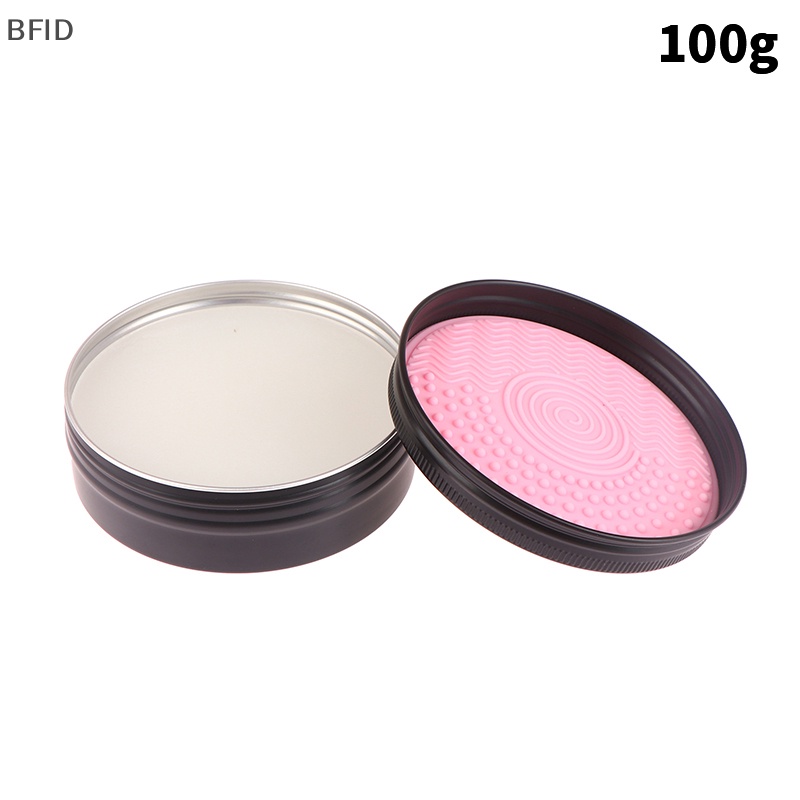 [BFID] 2in1 Silicone Makeup Brush Cleaner Sabun Pad Cuci Scrubber Papan Pembersih Mangkok [ID]