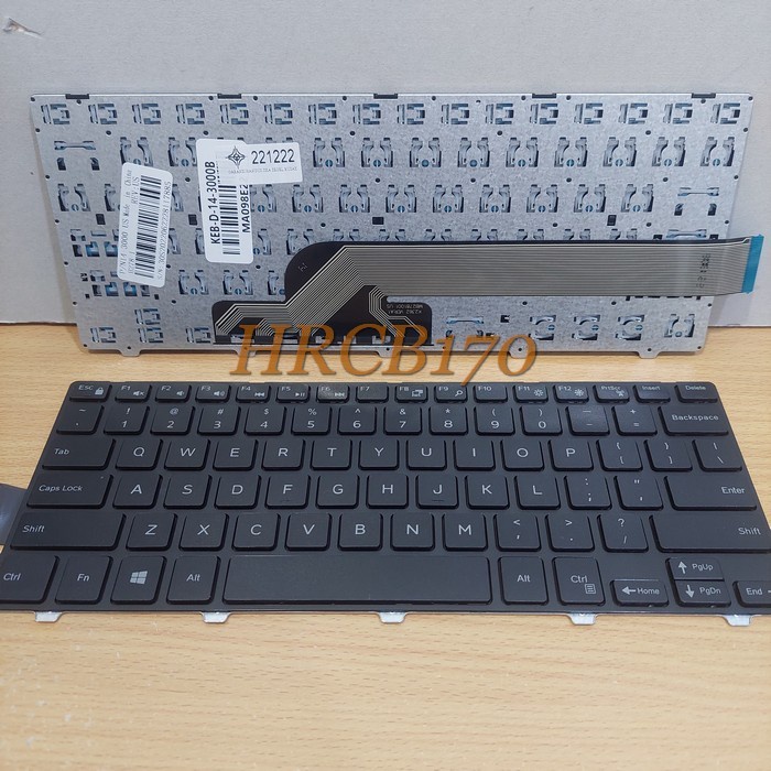 Keyboard Dell Inspiron 14-3449 3451 3452 3458 3467 3462 3465 3468 -HRCB