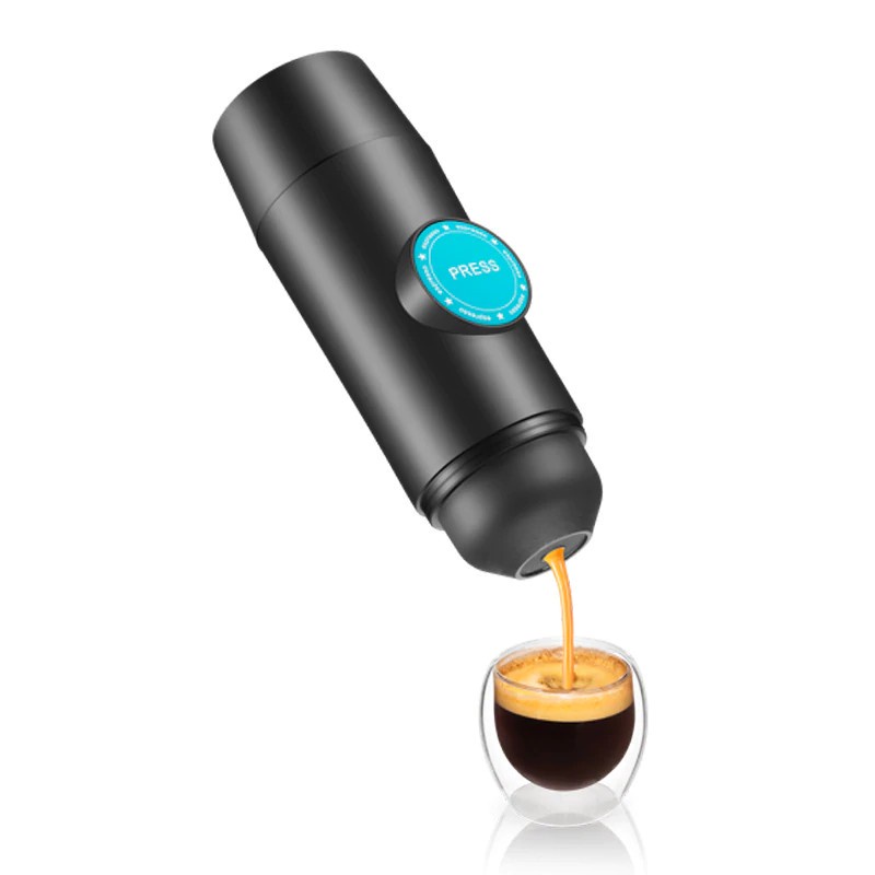 400 T-COLORS CF1701 Capsule Mini Espresso Portable Coffee Maker 2 in 1