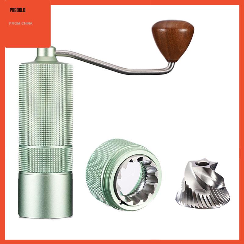 [Predolo] Grinder Kopi Manual Stainless Steel Conical Burr Untuk Drip Coffee Pour over