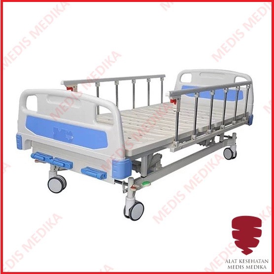 Bed Crank Manual B5M Luna Life Hospital Tempat Tidur Ranjang Pasien Rumah Sakit ICU