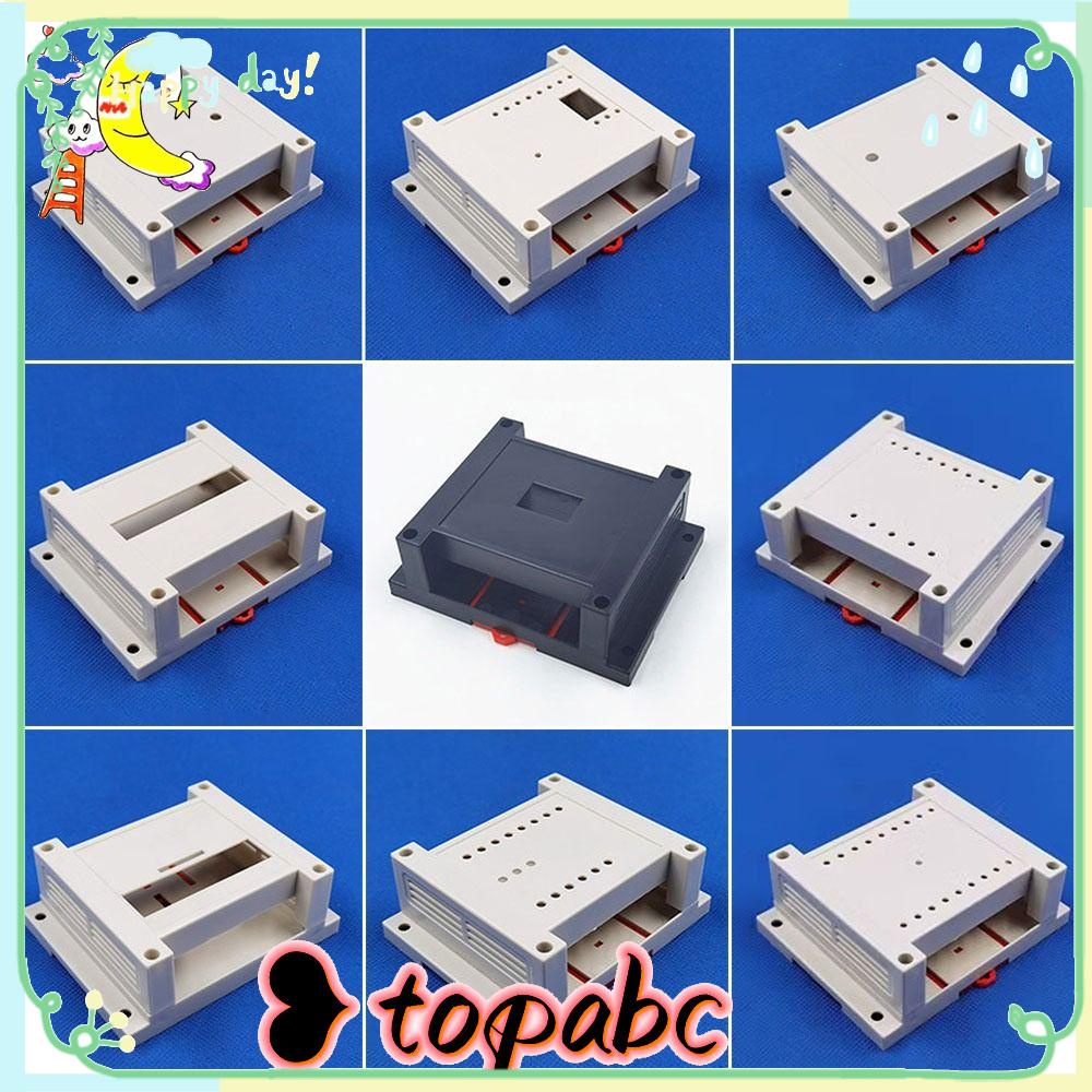 TOP Kotak Proyek Elektronik Hitam/ Putih PLC Controller Housing Kualitas Tinggi Kotak Instrumen