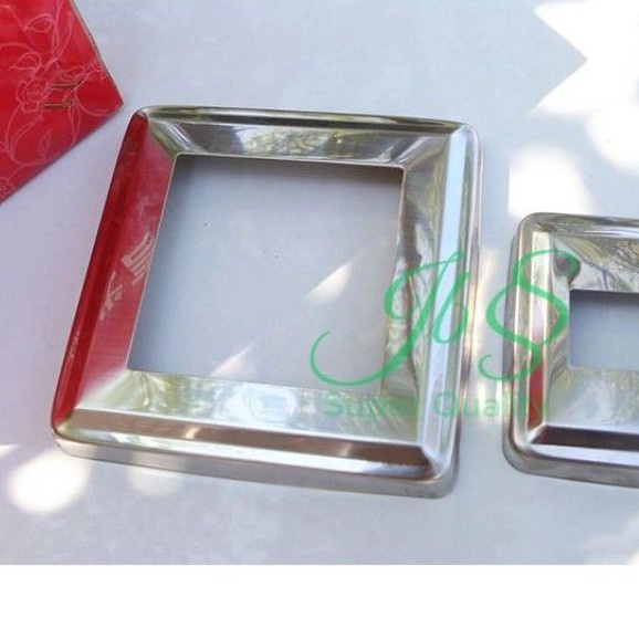 FLANGE/RING KOTAK 50X50MM STAINLESS STEEL 201 PREMIUM