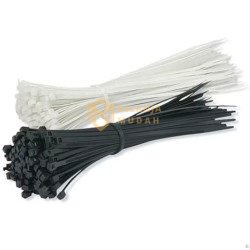 KABEL TIES isi 100pcs / TALI SEGEL PLASTIK 2,5 X 100MM / TALI TIES KEMASAN MAKANAN ISI 100 PCS