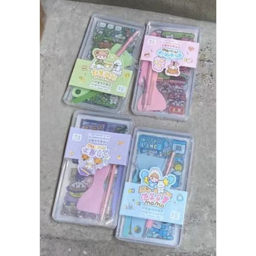 

Stiker Scrapbook Pena Momo DIY Korea ZUMO 5