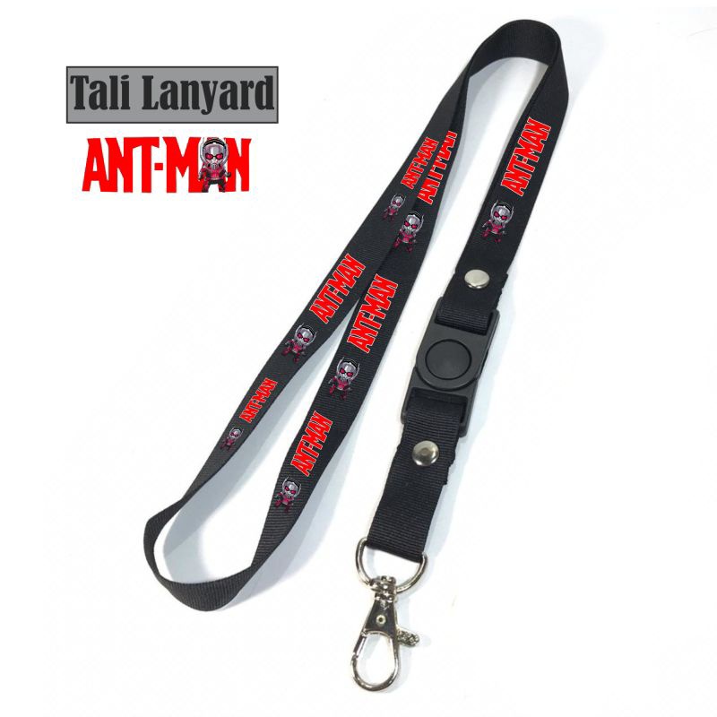 

lanyard ANT-MAN tali lanyard MARVEL FILMS gantungan kunci name tag id card kartu nama / tali lanyard gantungan leher fullprint