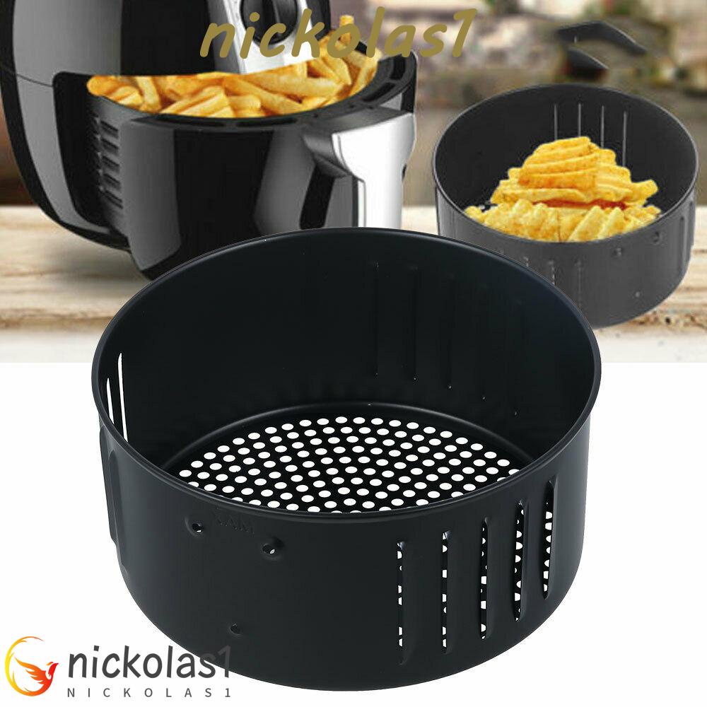 NICKOLAS1 Air fryer Basket Pengganti Anti Lengket Air fryer Aksesoris Dapur Panggang Cuci Piring Aman Peralatan Dapur