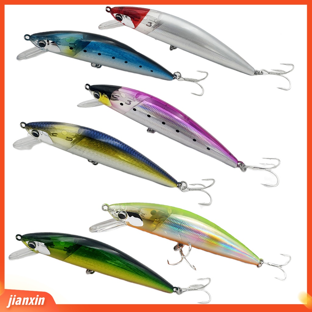 (In Stock) 12cm Memancing Umpan 3D Simulasi Fisheye Realistis Treble Hook Simulasi Angling Air Tawar Laut Memancing Tuna Umpan Memancing Luar Ruangan