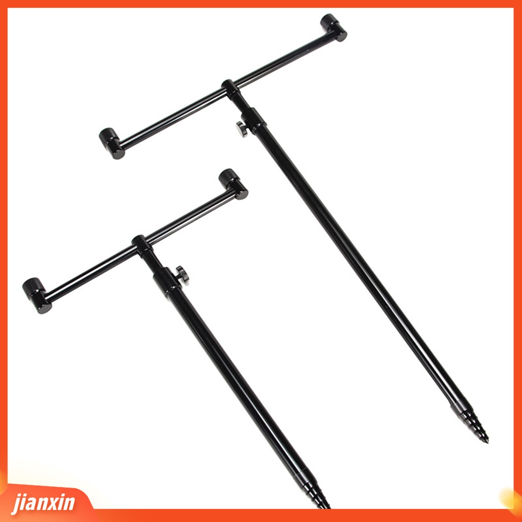 (In Stock) Bracket Joran Aluminium Mantap Hemat Ruang Desain Teleskopik Tempat Pancing Aksesoris Pancing