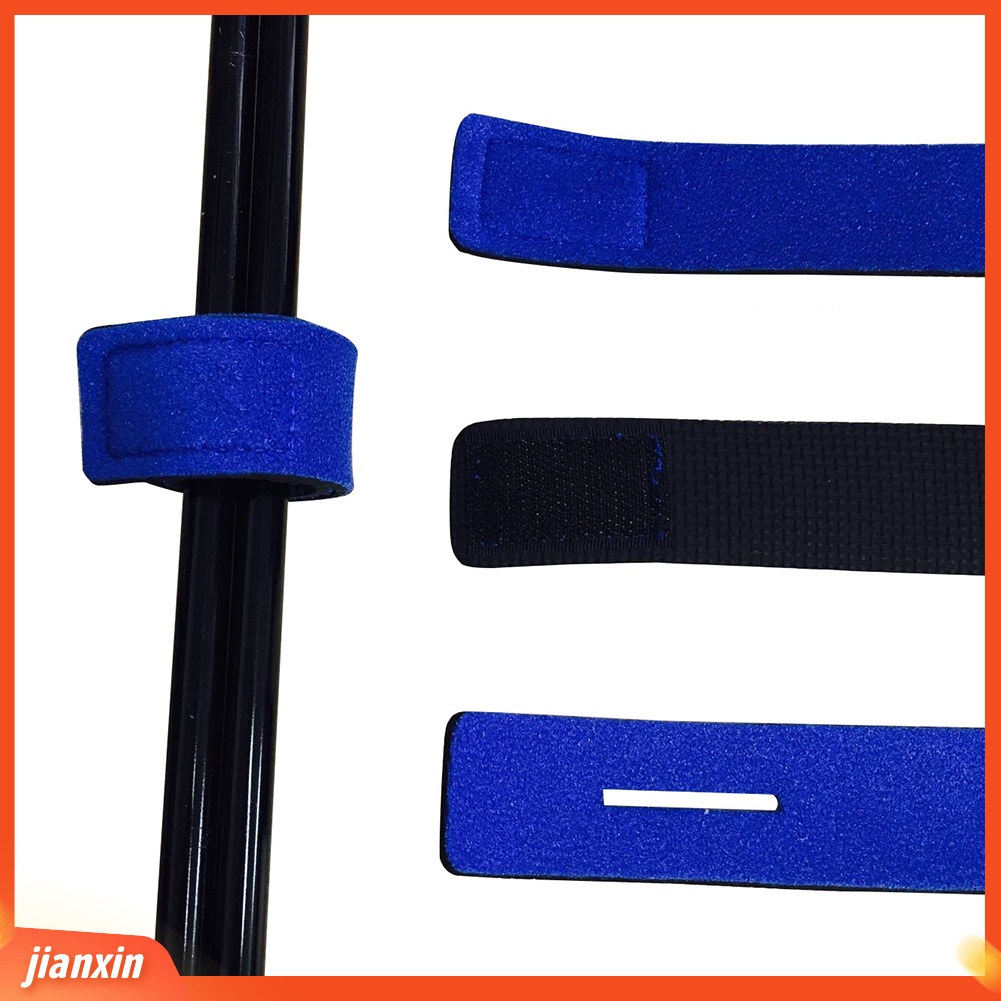 (In Stock) 2Pcs Pancing Tie Tackle Strap Belt Wrapping Band Pack Tiang Holder Penyimpanan