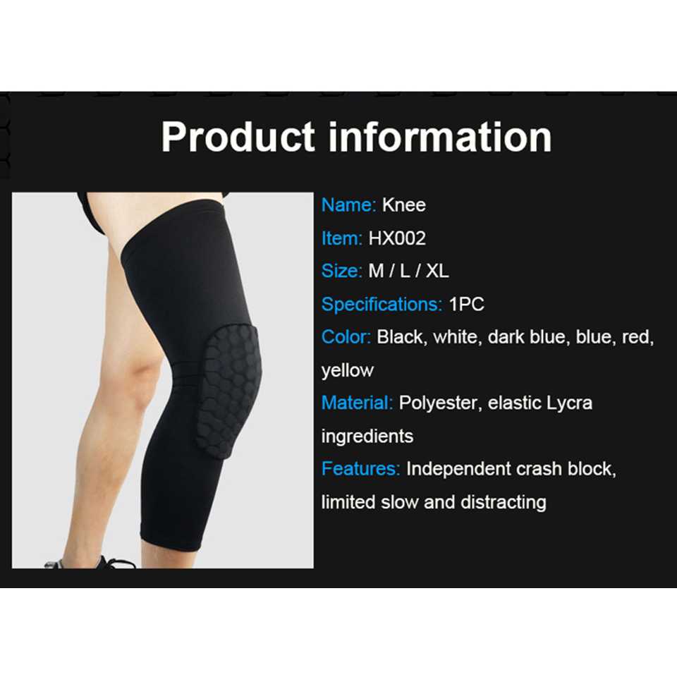 Deker Pelindung Lutut Leg Sleeve Pad Basketball Leg sleeve pad Basketball / Legpad / Leg sleeve pad Deker Basket