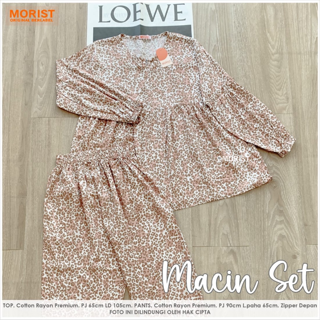 Macin Set ORI MORIST | Ld105 Cotton Rayon Premium