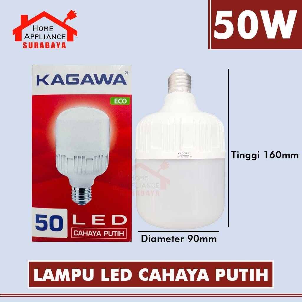 KAGAWA ECO Lampu Led Bulb Capsul Kapsul 5 - 60 Watt Cahaya Putih