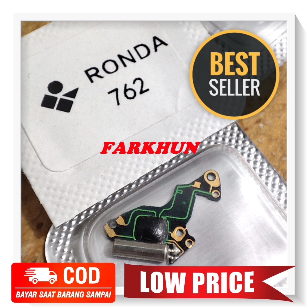 TERBAIK IC MESIN JAM TANGAN HARLEY RONDA 762 2 JARUM I.C MOVEMENT INTEGRATED CIRCUIT WATCH ORI MOVEM