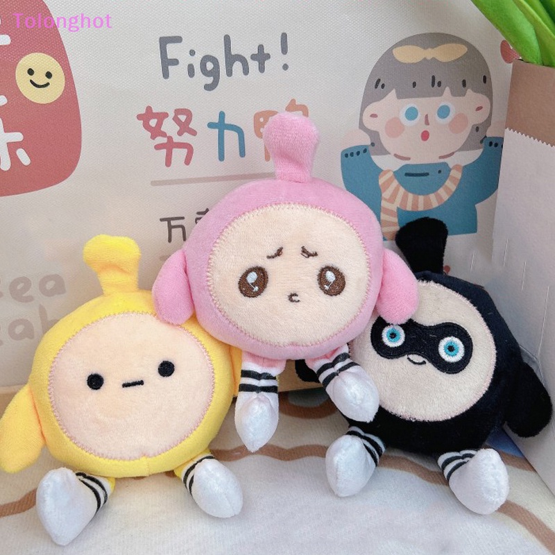 Tolonghot&gt; Boneka Telur Plush Lucu Kelinci Kecil Plush Ransel Gantungan Kunci Mewah Ulang Tahun Hadiah Kecil Hadiah Lucu Liontin well