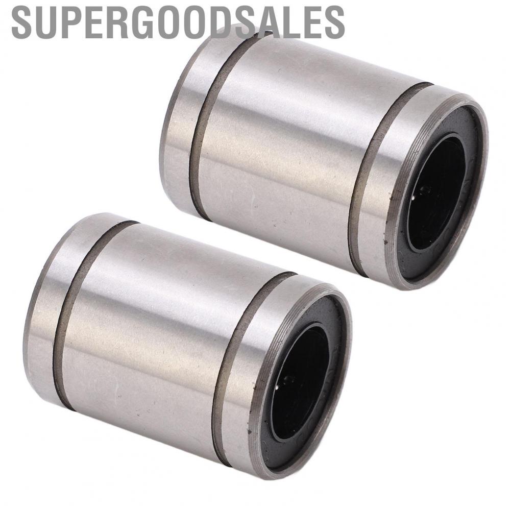 Supergoodsales Linear Motion Bearing  OD 28mm Cylinder Ball Steel Fast Running Speed Good Rotation for 3D Printer