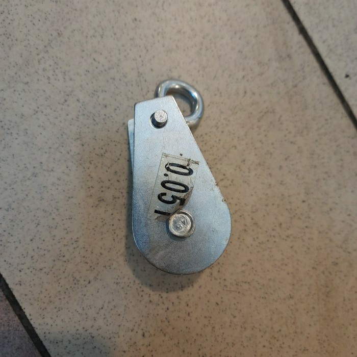 MINI PULLEY BESI 0.05T / KATROL MINI 50kg BESI ALX79
