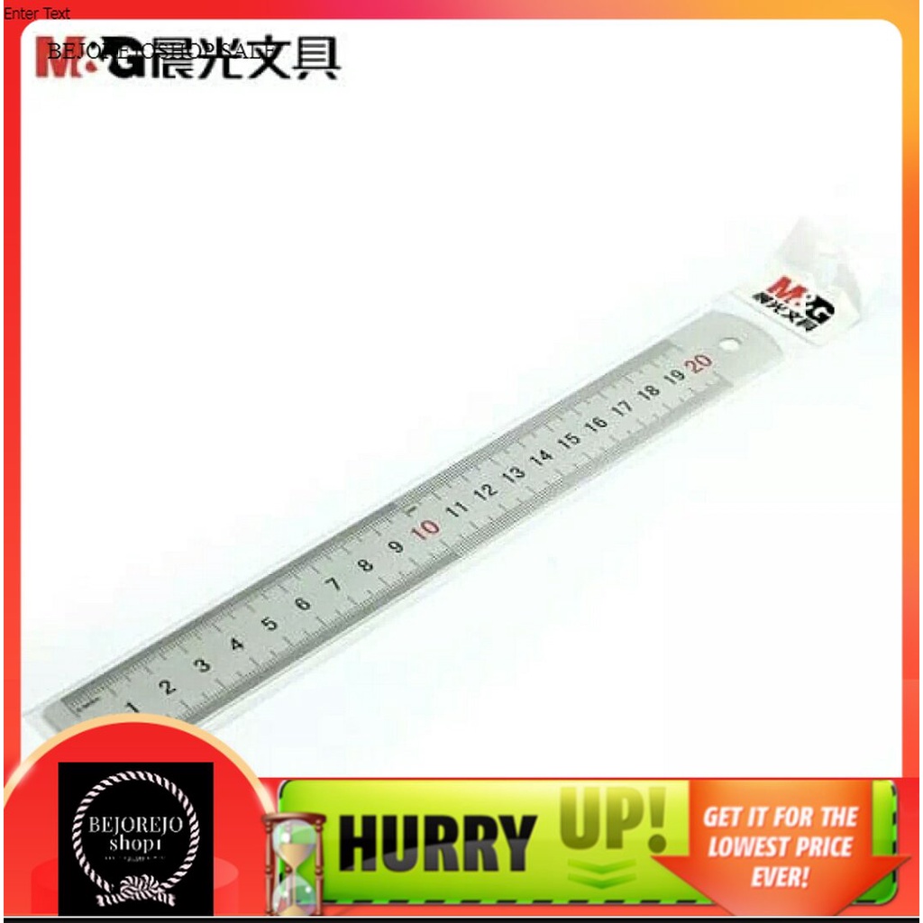 

Penggaris alumunium 20 cm - 30 cm ( M & G ) ARL 96026 - ARL 96027