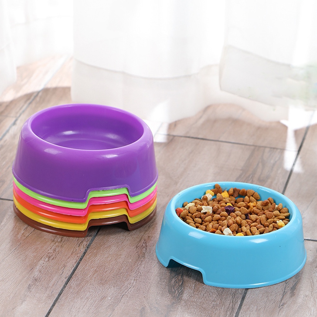 ⭐ JKTMART ⭐Mangkok Kucing Anjing Bulat Anti Slip Anti Semut Tempat Makan Minum Hewan R932