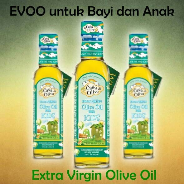 

✨Ready Stok✨ - Original Extra Virgin Olive Oil (EVOO) Casa Di Olivia Zaitun For Kids- 1.2.23