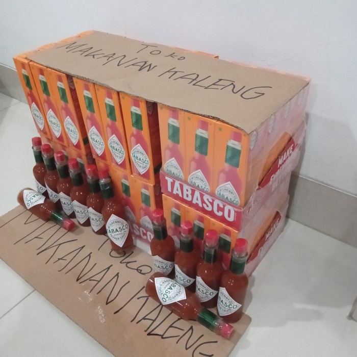 

✨Ready Stok✨ - Tabasco red pepper sauce 60ml Made in USA stok RATUSAN exp PANJANG- 1.2.23