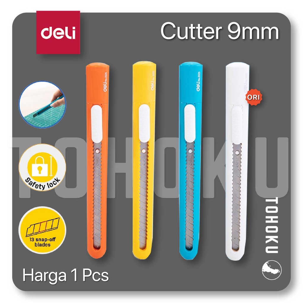 

Deli - Cutter Plastik E2025