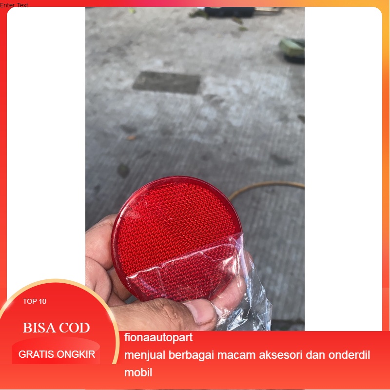 Mata kucing bemper belakang Avanza Veloz