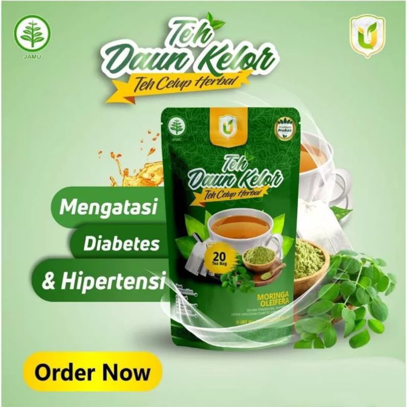 

TEH CELUP DAUN KELOR USYBAH HERBAL ISI 20 TEA BAG - REMPAH TEH BERKUALITAS