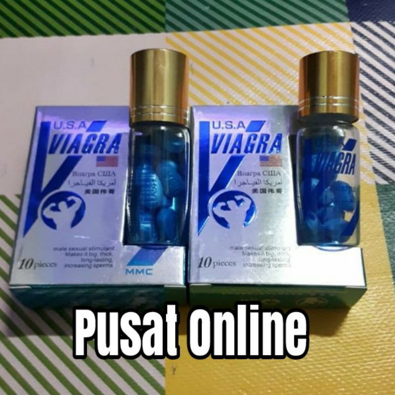 (COD) VIAGRA MMC 10 TABLET ASLI USA ORIGINAL PFIZER 100MG