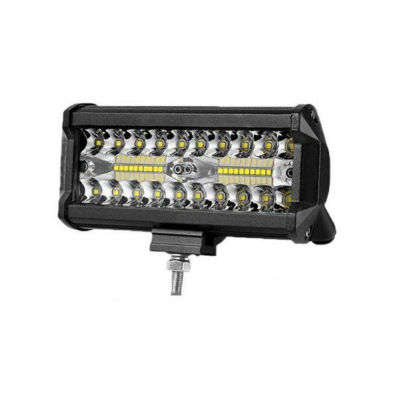Lampu tembak led 40 mata light bar 120 watt 12v mobil motor