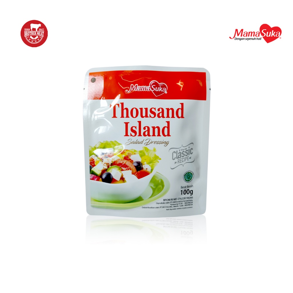

[ CUCI GUDANG ] MamaSuka Salad Dressing Thousand Island Sauce 100gr, Halal MURAH BANGET!!!