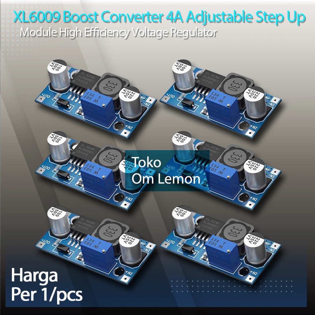 XL6009 stepup step up DC converter adjustable DC boost up