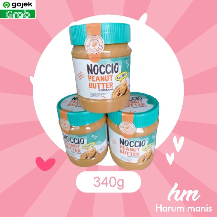 

Noccio Peanut Butter Chunky 340gr