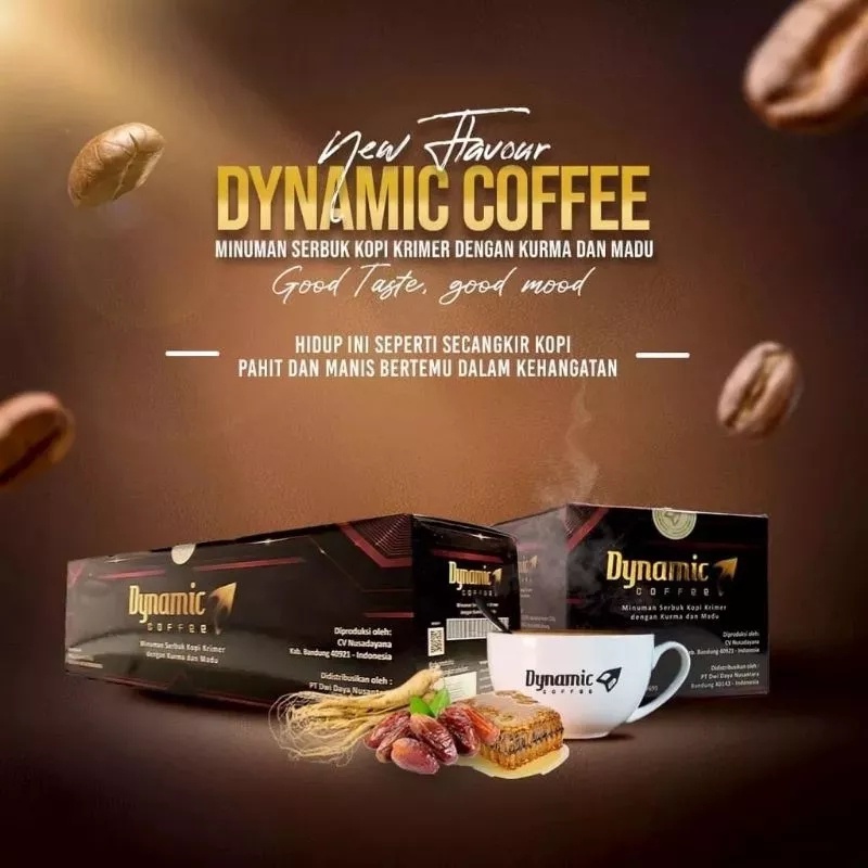 

Kopi Dynamic isi 30 sachet Kemasan Baru
