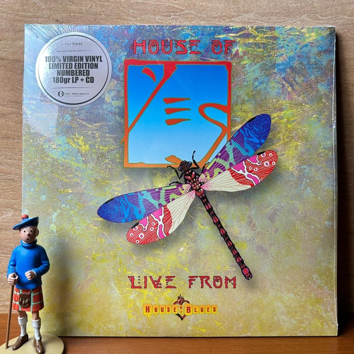 VINYL YES - LIVE FROM HOUSE OF BLUES (3LP,180G,BLCK,+CD)