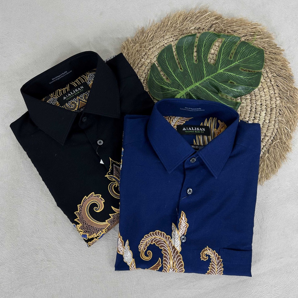 KEMEJA  PANJANG ALISAN | KEMEJA ALISAN MOTIF BATIK | KEMEJA CASUAL
