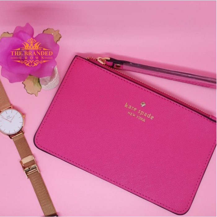 VS Kate Spade Slim Pouch Classic New York - Pink Vvv