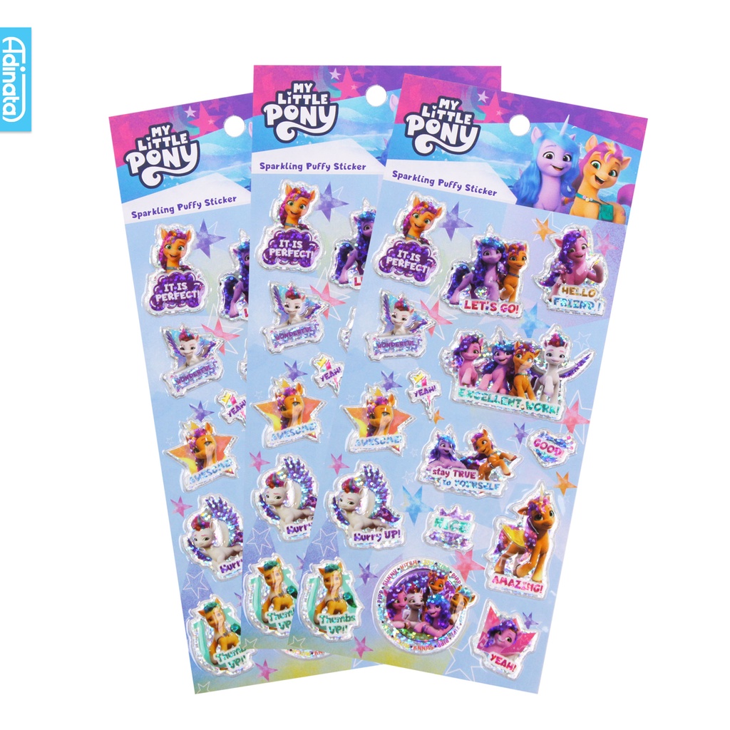 

My Little Pony Sparkling Stickers 2329-6144 / Stiker - Adinata